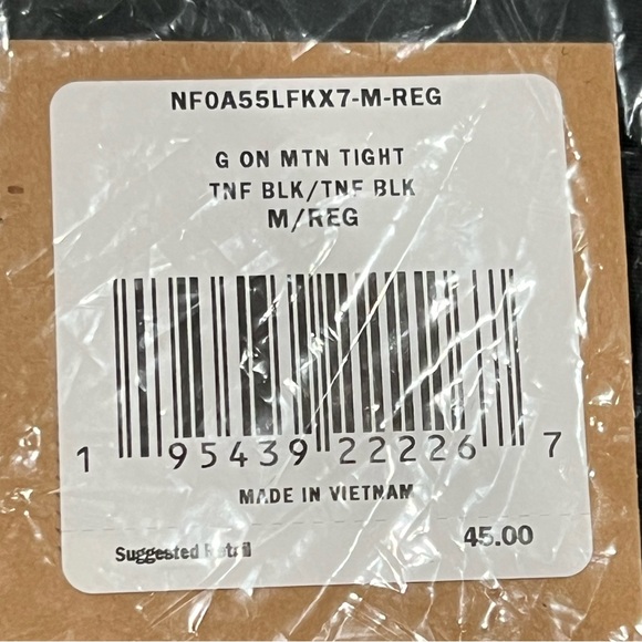 The North Face - Girls' On Mountain Tight - Black - NWT - With Pocket - Picture 4 of 4